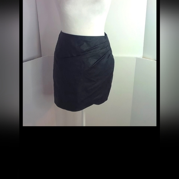Abercrombie & Fitch Skirts Abercrombie Fitch Womans Black Vegan